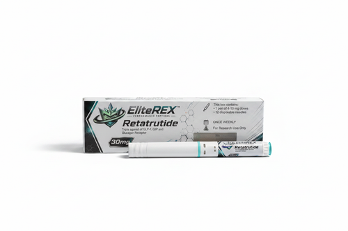 EliteREX Retatrutide Box & Pen Premium Shot