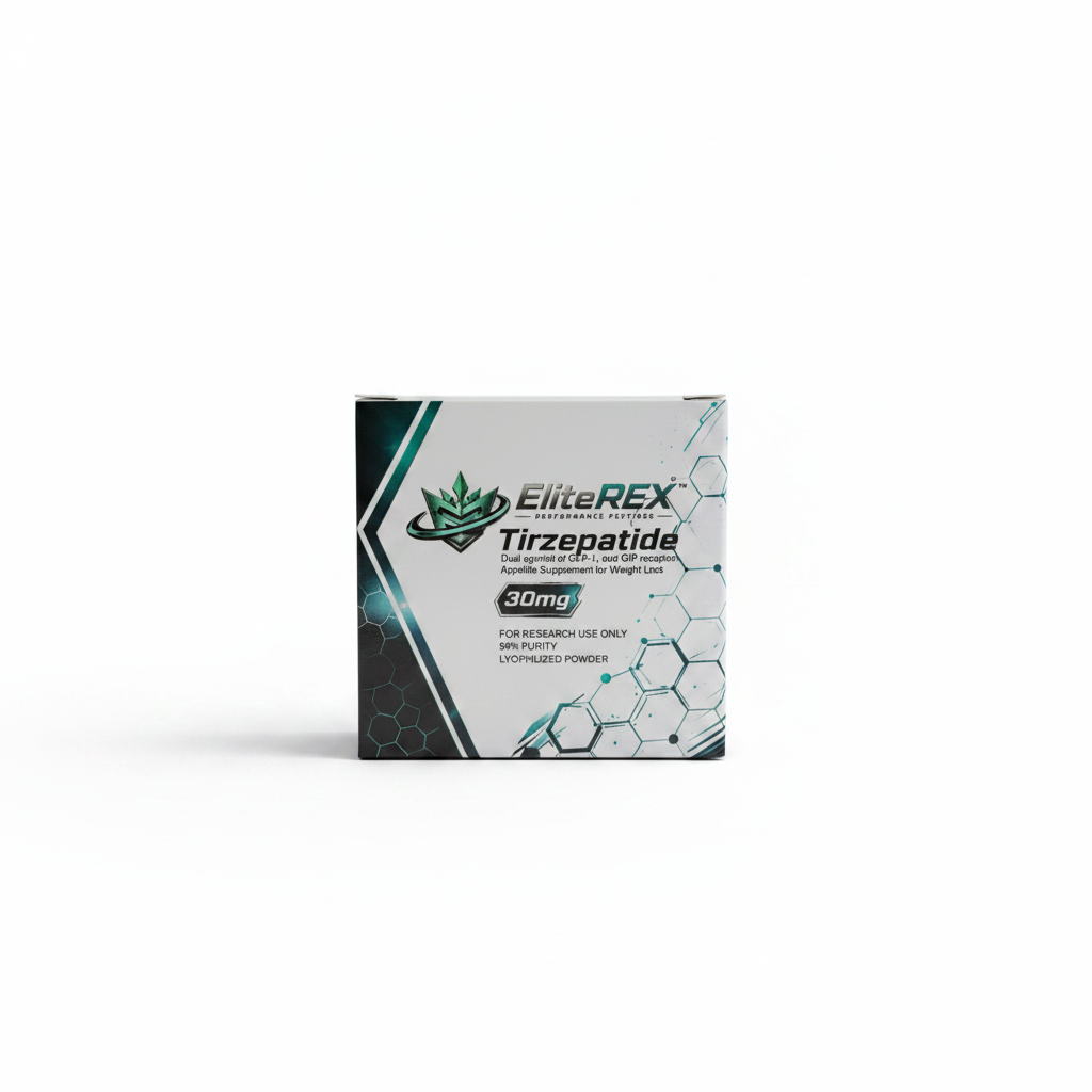 EliteREX Tirzepatide Powder Box Premium Shot