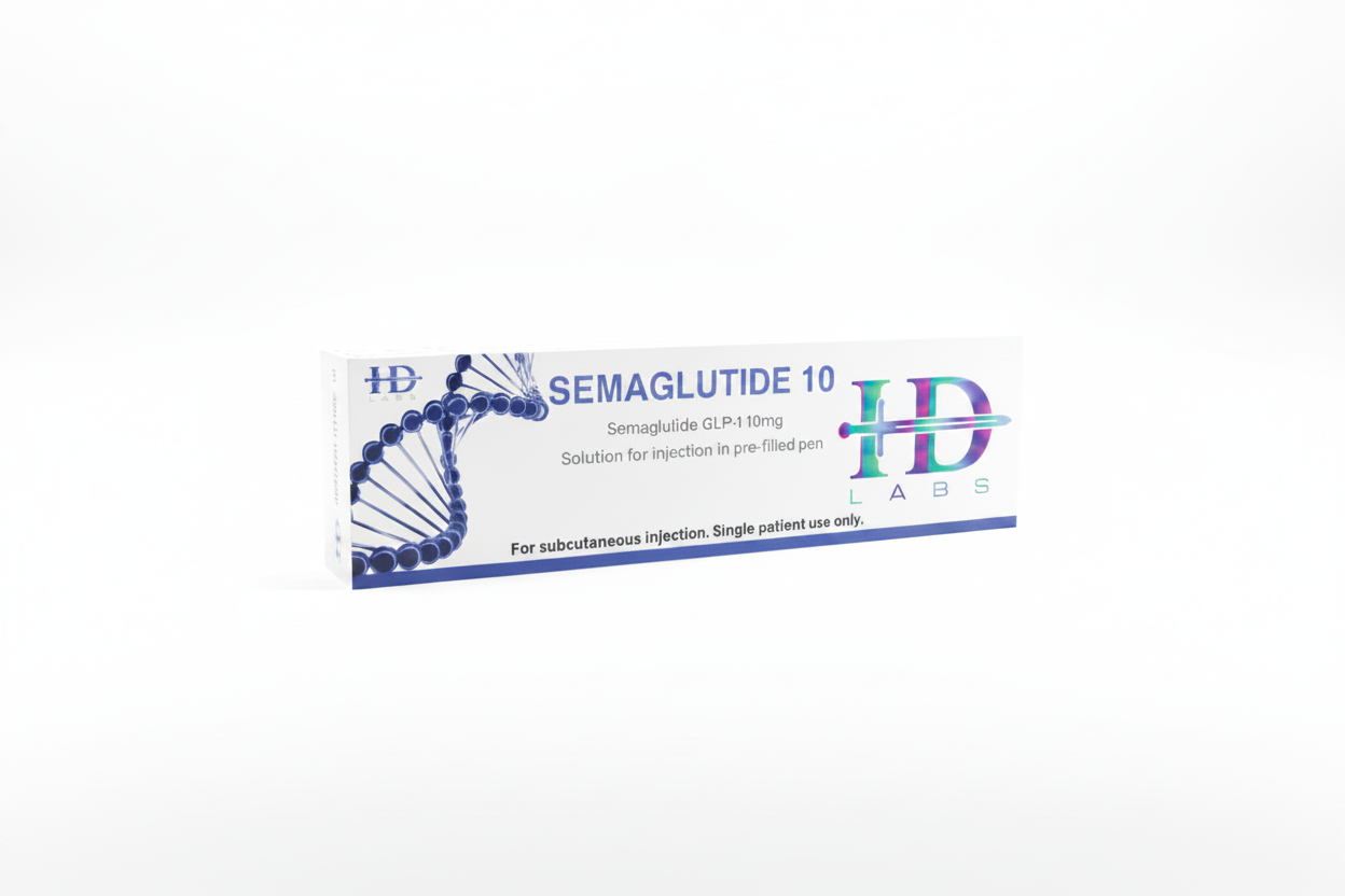 HD Semaglutide 10 - Bright White Background